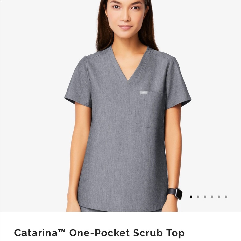 Figs Catarina scrub top